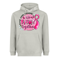 Moon Dust breast cancer awareness we fight together Heavyweight Hoodie - LillyAllenDesigns