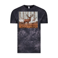 Cloud Black reinder Vintage Tee - JahusDesignShop