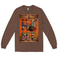 Chestnut Western On The Hunt Deer Long Sleeve Tee - LillyAllenDesigns