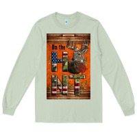 Matcha Western On The Hunt Deer Long Sleeve Tee - LillyAllenDesigns