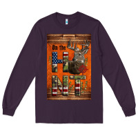 Plum Western On The Hunt Deer Long Sleeve Tee - LillyAllenDesigns