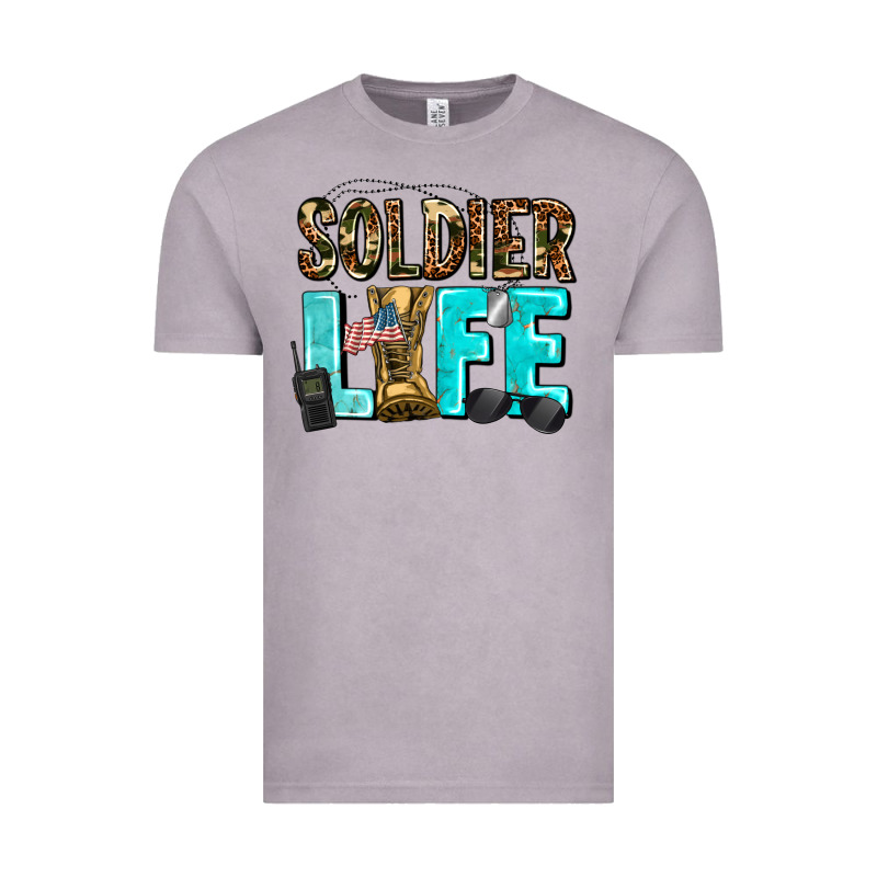 Soldier  Life Vintage Tee by AdoDesignShop | Teevron