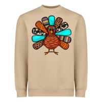 Mushroom Thanksgiving Turkey Heavyweight Sweatshirt - JahusDesignShop