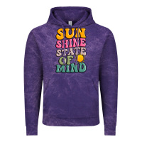 Cloud Purple sun shine state of mind Vintage Hoodie - JahusDesignShop