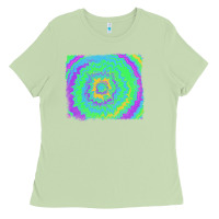 Matcha tie dye backround Ladies Tee - RanaPortraitStore
