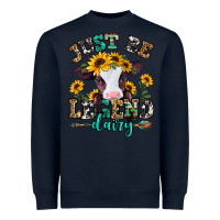 Navy just be legend dairy heifer Heavyweight Sweatshirt - Jasminsmagicworld