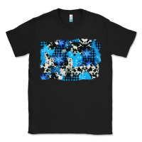 Black westerb cowhide winter background Classic Tee - AdoDesignShop