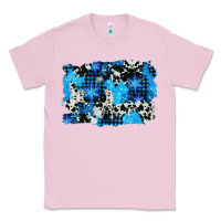 Bubblegum Pink westerb cowhide winter background Classic Tee - AdoDesignShop