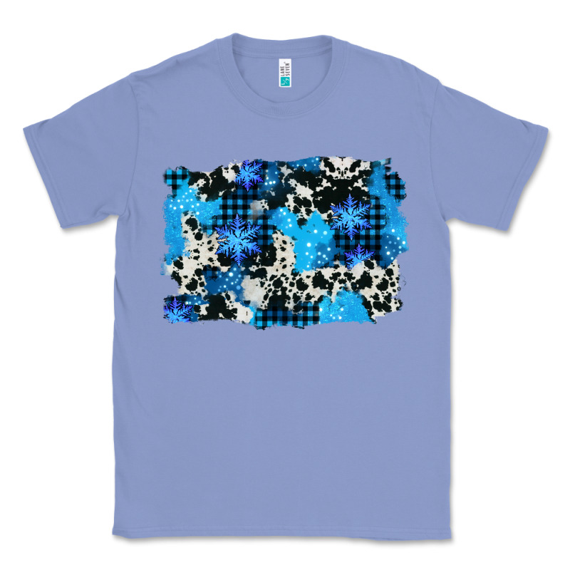 Westerb Cowhide Winter Background Classic Tee by AdoDesignShop | Teevron