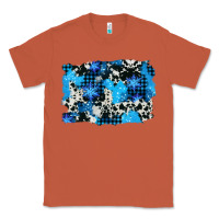 Copper westerb cowhide winter background Classic Tee - AdoDesignShop