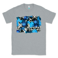 Heather Grey westerb cowhide winter background Classic Tee - AdoDesignShop