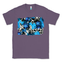 Lavender westerb cowhide winter background Classic Tee - AdoDesignShop