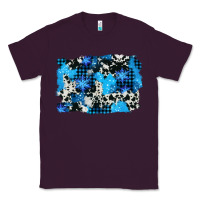 Plum westerb cowhide winter background Classic Tee - AdoDesignShop