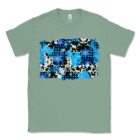 Sage westerb cowhide winter background Classic Tee - AdoDesignShop