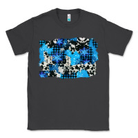 Smoke westerb cowhide winter background Classic Tee - AdoDesignShop