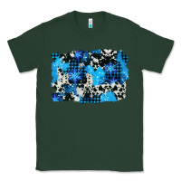 Sports Green westerb cowhide winter background Classic Tee - AdoDesignShop