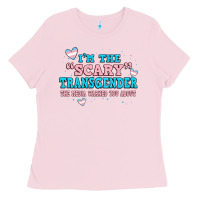 Bubblegum Pink im scary transgender the media warned you about Ladies Tee - JahusDesignShop