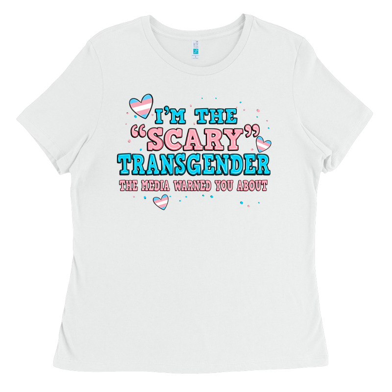 Im Scary Transgender The Media Warned You About Ladies Tee by JahusDesignShop | Teevron