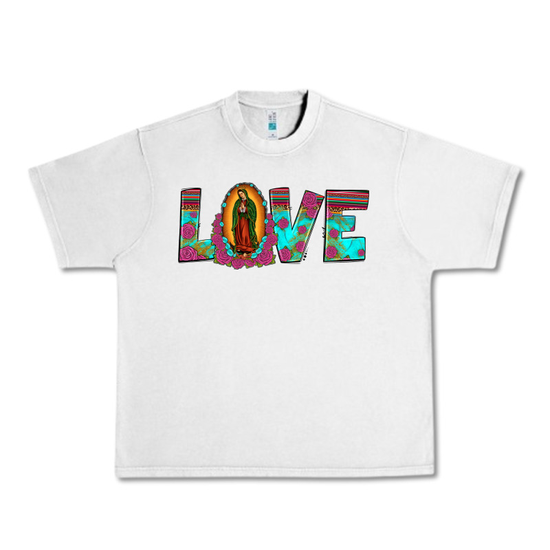 Love Our Lady Of Guadalupe Urban Heavy Tee by JahusDesignShop | Teevron