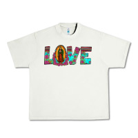 Pistachio love our lady of guadalupe Urban Heavy Tee - JahusDesignShop
