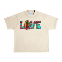 Sandshell love our lady of guadalupe Urban Heavy Tee - JahusDesignShop