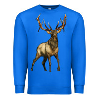 True Royal elk deer Premium Sweatshirt - LillyAllenDesigns