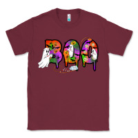 Burgundy halloween boo Classic Tee - AdoDesignShop