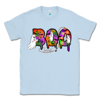 Dusty Blue halloween boo Classic Tee - AdoDesignShop