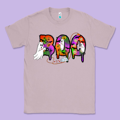 Halloween Boo Classic Tee Designed By Adodesignshop