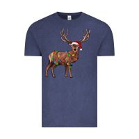Vintage Denim reindeer Vintage Tee - JahusDesignShop