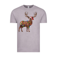 Vintage Zinc reindeer Vintage Tee - JahusDesignShop