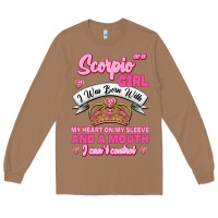 Toasted Coconut as a scorpio girl zodiac girls Long Sleeve Tee - Jasminsmagicworld
