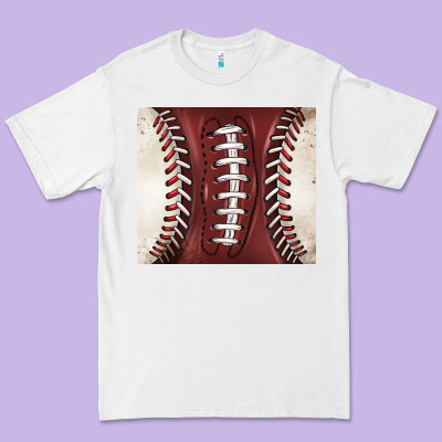 American Football And Baseball Premium Tee Designed By Barkaloodesign