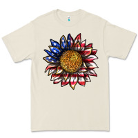 Bone 4th of july sunflower Premium Tee - texasbilliewilder