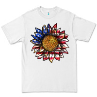 White 4th of july sunflower Premium Tee - texasbilliewilder