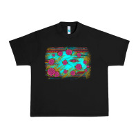 Black gemstone serape glitter background Urban Heavy Tee - JahusDesignShop