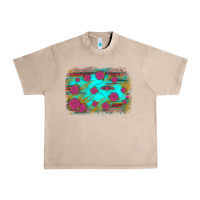 French Oak gemstone serape glitter background Urban Heavy Tee - JahusDesignShop