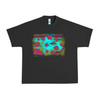 Pigment Black gemstone serape glitter background Urban Heavy Tee - JahusDesignShop