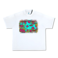White gemstone serape glitter background Urban Heavy Tee - JahusDesignShop