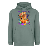 Sage did somebody say treat Heavyweight Hoodie - LillyAllenDesigns