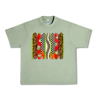 Oil Green race brushstrokes Urban Heavy Tee - AdoDesignShop