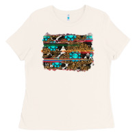 Bone western background Ladies Tee - RanaPortraitStore