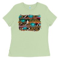 Matcha western background Ladies Tee - RanaPortraitStore