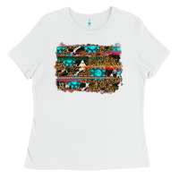 White western background Ladies Tee - RanaPortraitStore