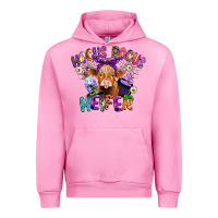 Fuchsia Pink hocus pocus heifer Urban Hoodie - CowGirlArtShop