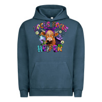 Pigment Midnight Navy hocus pocus heifer Urban Hoodie - CowGirlArtShop