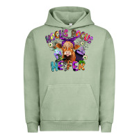 Pigment Oil Green hocus pocus heifer Urban Hoodie - CowGirlArtShop