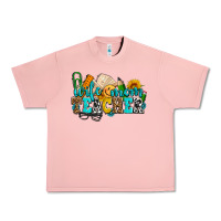 Salmon wife mom teacher with sunflowers Urban Heavy Tee - AdoDesignShop