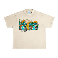 Wife Mom Teacher With Sunflowers Urban Heavy Tee | Teevron