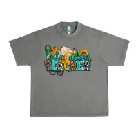 Tornado wife mom teacher with sunflowers Urban Heavy Tee - AdoDesignShop